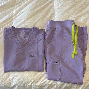 Figs lilac scrubs